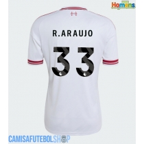 Camisa de time de futebol Liverpool Ronald Araujo #33 Replicas 2º Equipamento 2026-27 Manga Curta